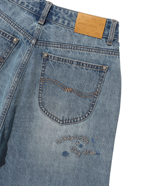 Wacky WiLLy（ワッキーウィリー）の「[26SS] ウィメンズデニムバミューダパンツブルー（その他パンツ・レディース・その他・SMALL/MEDIUM）」の2枚目の写真