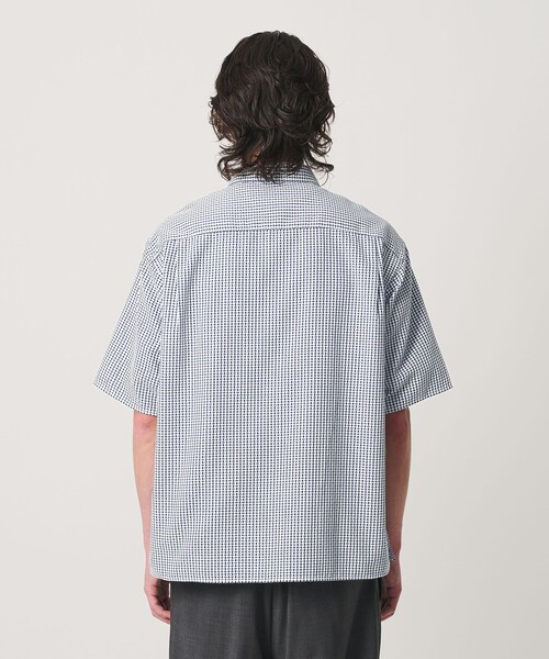 BEAUTY&YOUTH UNITED ARROWS(ビューティーアンドユースユナイテッドアローズ)の「コクーン ドビー キャンプカラー シャツ GRANDE型(シャツ/ブラウス・メンズ・ロイヤルブルー/ブラック/ダークグレー・M/XL/S/L)」の21枚目の写真
