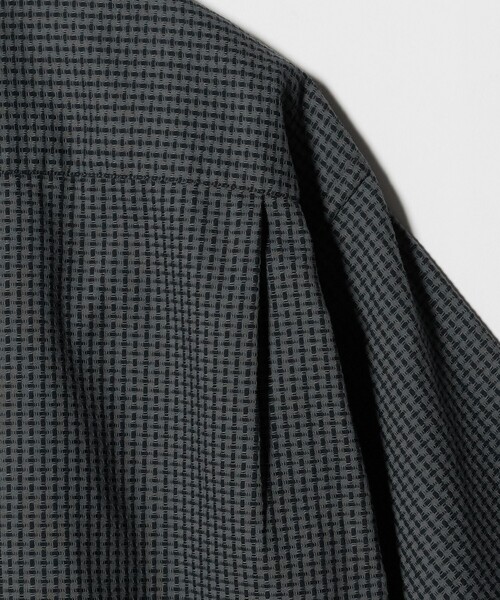 BEAUTY&YOUTH UNITED ARROWS(ビューティーアンドユースユナイテッドアローズ)の「コクーン ドビー キャンプカラー シャツ GRANDE型(シャツ/ブラウス・メンズ・ロイヤルブルー/ブラック/ダークグレー・M/XL/S/L)」の14枚目の写真
