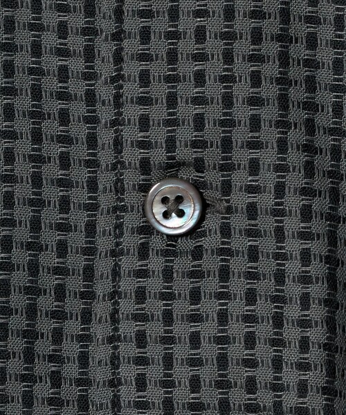 BEAUTY&YOUTH UNITED ARROWS(ビューティーアンドユースユナイテッドアローズ)の「コクーン ドビー キャンプカラー シャツ GRANDE型(シャツ/ブラウス・メンズ・ロイヤルブルー/ブラック/ダークグレー・M/XL/S/L)」の13枚目の写真