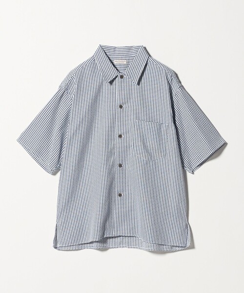 BEAUTY&YOUTH UNITED ARROWS(ビューティーアンドユースユナイテッドアローズ)の「コクーン ドビー キャンプカラー シャツ GRANDE型(シャツ/ブラウス・メンズ・ロイヤルブルー/ブラック/ダークグレー・M/XL/S/L)」の11枚目の写真