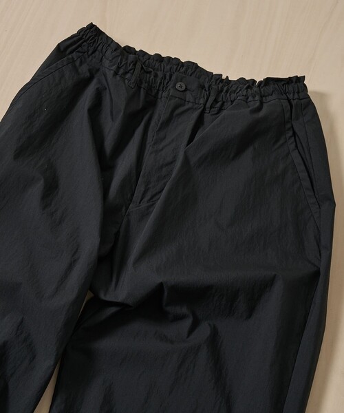 PORTER CLASSIC(ポータークラシック)の「【PORTER CLASSIC/ポータークラシック】PC-035-3942-0010/BLACK/POPLIN EASY PANTS(その他パンツ・メンズ・ブラック・2/3)」の8枚目の写真