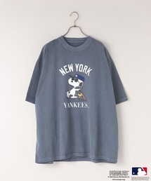 LOWRYS FARM（ローリーズファーム）の「【LFM(U)】MLB*PEANUTSピグメントTSS  664942（Tシャツ/カットソー）」