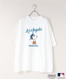 LOWRYS FARM | 【LFM(U)】MLB*PEANUTSピグメントTSS 664942(Tシャツ/カットソー)