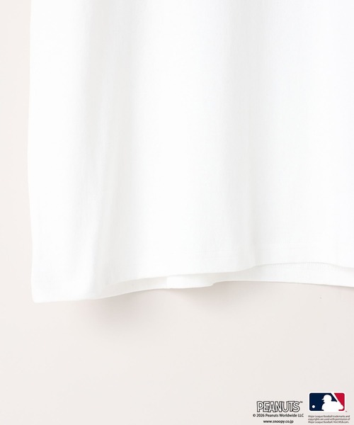 LOWRYS FARM（ローリーズファーム）の「【LFM(U)】ＭＬＢ＊ＰＥＡＮＵＴＳピグメントＴＳＳ　 664942（Tシャツ/カットソー・メンズ・ブラウン/ブラック/ホワイト/ネイビー・LARGE/MEDIUM）」の6枚目の写真