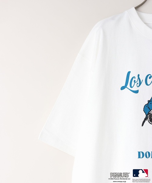 LOWRYS FARM（ローリーズファーム）の「【LFM(U)】ＭＬＢ＊ＰＥＡＮＵＴＳピグメントＴＳＳ　 664942（Tシャツ/カットソー・メンズ・ブラウン/ブラック/ホワイト/ネイビー・LARGE/MEDIUM）」の8枚目の写真