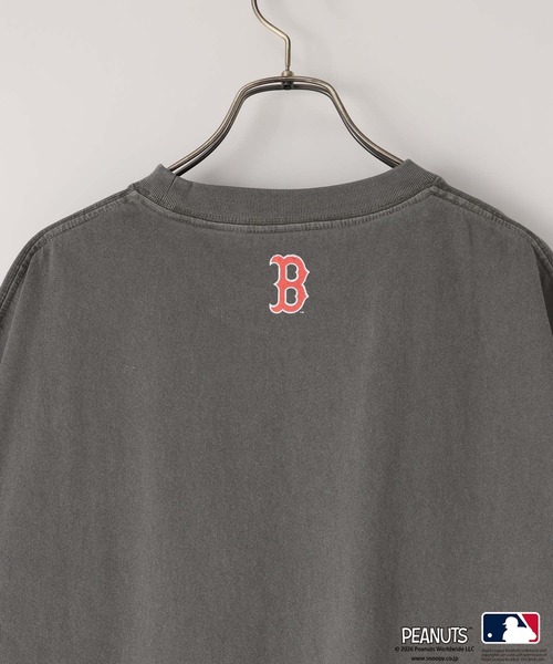 LOWRYS FARM（ローリーズファーム）の「【LFM(U)】ＭＬＢ＊ＰＥＡＮＵＴＳピグメントＴＳＳ　 664942（Tシャツ/カットソー・メンズ・ブラウン/ブラック/ホワイト/ネイビー・LARGE/MEDIUM）」の12枚目の写真