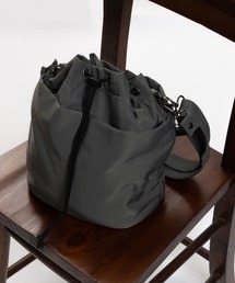 SVEC（シュベック）の「OSAMPO はっ水しわナイロン 巾着 ショルダーバッグ（ショルダーバッグ）」