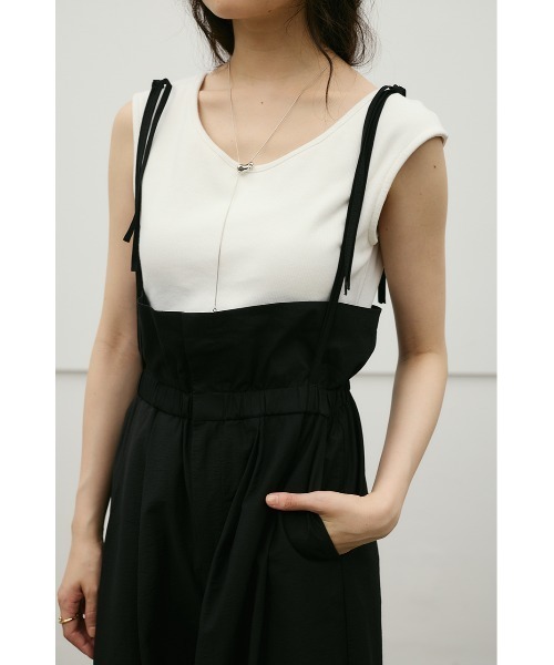 STYLEMIXER(スタイルミキサー)の「フリップベルトタックパンツ(その他パンツ・レディース・ブラック/アイボリー/ライトカーキ・MEDIUM/SMALL)」の8枚目の写真