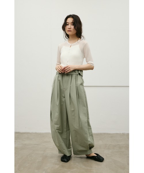 STYLEMIXER(スタイルミキサー)の「フリップベルトタックパンツ(その他パンツ・レディース・ブラック/アイボリー/ライトカーキ・MEDIUM/SMALL)」の15枚目の写真