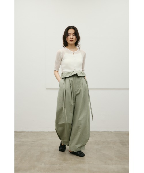 STYLEMIXER(スタイルミキサー)の「フリップベルトタックパンツ(その他パンツ・レディース・ブラック/アイボリー/ライトカーキ・MEDIUM/SMALL)」の16枚目の写真