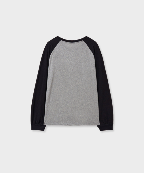 VANISHMENT(バニシュメント)の「Summer reglan tee_melange gray(Tシャツ/カットソー・レディース・その他・FREE)」の3枚目の写真