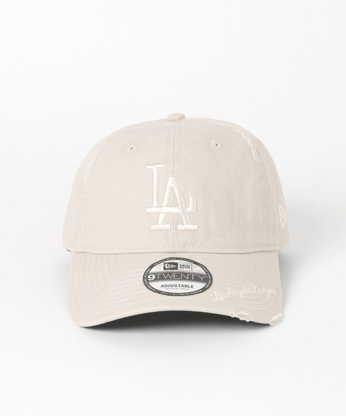 LEPSIM(レプシィム)の「【NEW ERA】ダメージ加工キャップ 617004(キャップ・レディース・アイボリー/ネイビー・ONE SIZE)」の5枚目の写真