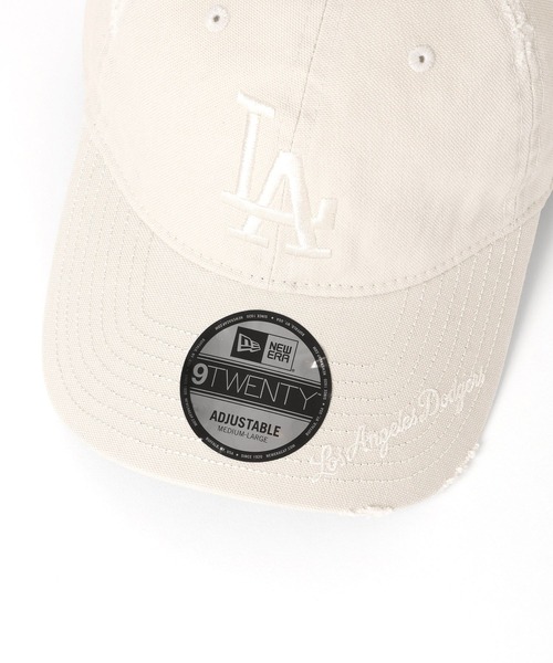 LEPSIM(レプシィム)の「【NEW ERA】ダメージ加工キャップ 617004(キャップ・レディース・アイボリー/ネイビー・ONE SIZE)」の10枚目の写真