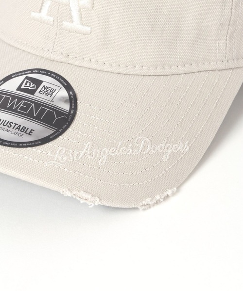 LEPSIM(レプシィム)の「【NEW ERA】ダメージ加工キャップ 617004(キャップ・レディース・アイボリー/ネイビー・ONE SIZE)」の14枚目の写真