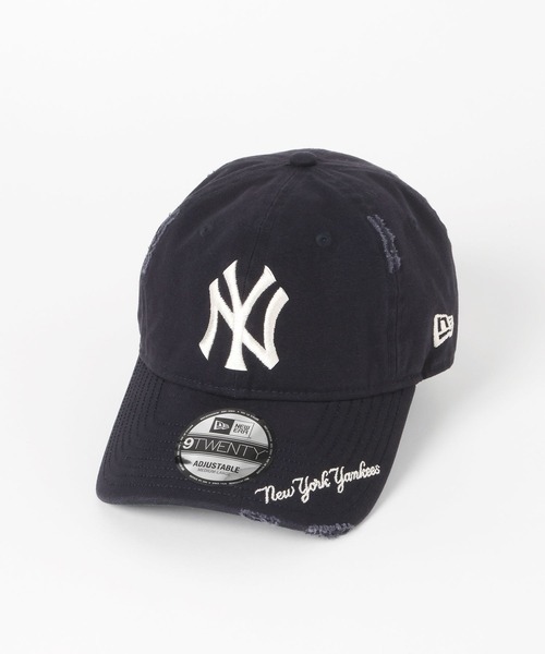 LEPSIM(レプシィム)の「【NEW ERA】ダメージ加工キャップ 617004(キャップ・レディース・アイボリー/ネイビー・ONE SIZE)」の16枚目の写真