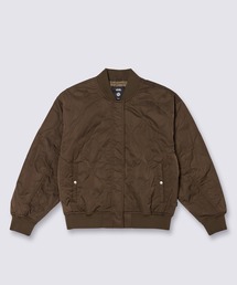 VANS（バンズ）の「ウィメンズ BENNETT キルテッド ボマージャケット / Bennett Quilted Bomber TURKISH VN000MAND4C1（その他アウター）」