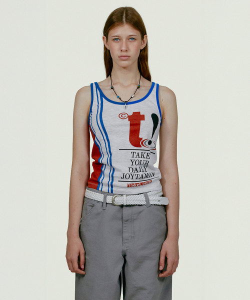 TEKET(テケット)の「Joytamin Sleeveless Melange Gray(Tシャツ/カットソー・レディース・その他・MEDIUM/SMALL)」の2枚目の写真