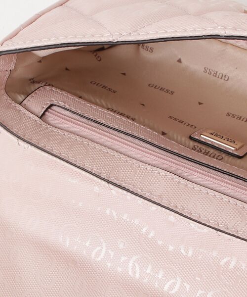 Guess(ゲス)の「LIBBY Flap Crossbody ショルダーバッグ(ショルダーバッグ・レディース・ブラック/ライトピンク/オフホワイト・ONE SIZE)」の21枚目の写真