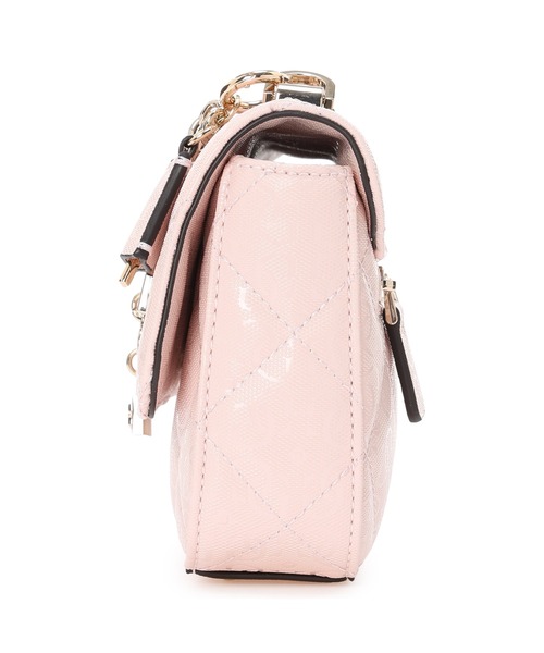 Guess(ゲス)の「LIBBY Flap Crossbody ショルダーバッグ(ショルダーバッグ・レディース・ブラック/ライトピンク/オフホワイト・ONE SIZE)」の8枚目の写真