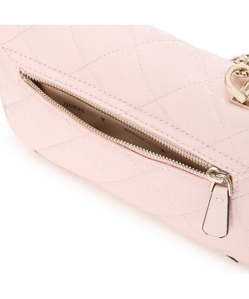 Guess(ゲス)の「LIBBY Flap Crossbody ショルダーバッグ(ショルダーバッグ・レディース・ブラック/ライトピンク/オフホワイト・ONE SIZE)」の14枚目の写真