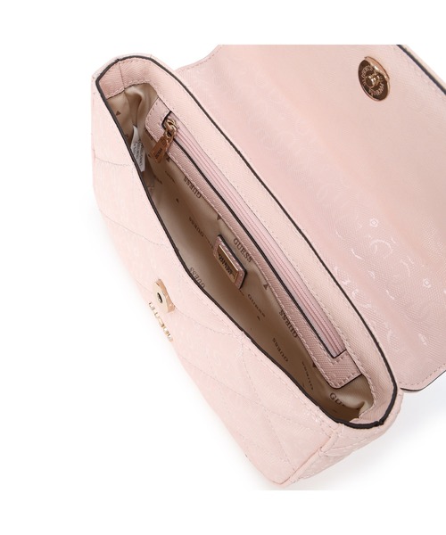 Guess(ゲス)の「LIBBY Flap Crossbody ショルダーバッグ(ショルダーバッグ・レディース・ブラック/ライトピンク/オフホワイト・ONE SIZE)」の15枚目の写真