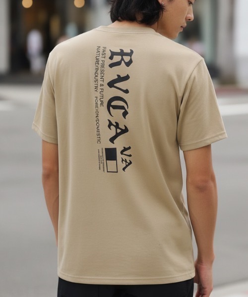 RVCA(ルーカ)の「RVCA メンズ OE STARIGHT SFST サーフTシャツ 【2026年夏モデル】(Tシャツ/カットソー・メンズ・ホワイト/ブラック/カーキ/ブラウン・SMALL/MEDIUM/LARGE/X-LARGE)」の4枚目の写真