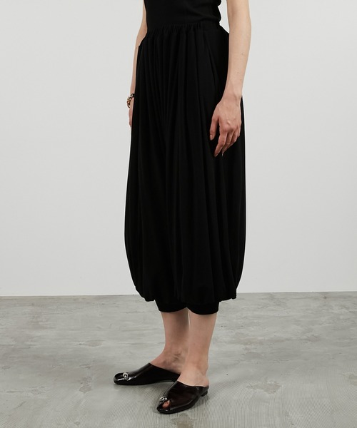 PRANK PROJECT(プランクプロジェクト)の「【2026Summer Pre-Order】ジャージサルエルパンツ / Jersey Skirt Pants(その他パンツ・レディース・グレー/ホワイト/ブラック・36/38)」の10枚目の写真
