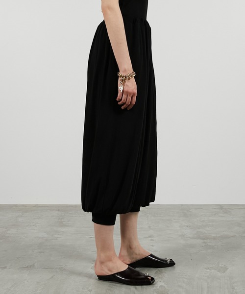 PRANK PROJECT(プランクプロジェクト)の「【2026Summer Pre-Order】ジャージサルエルパンツ / Jersey Skirt Pants(その他パンツ・レディース・グレー/ホワイト/ブラック・36/38)」の8枚目の写真