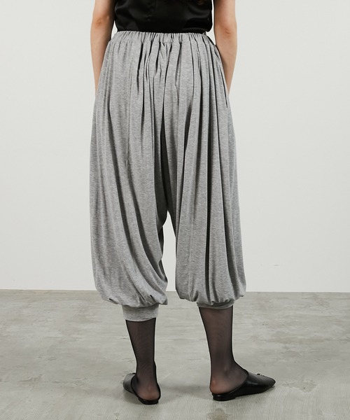 PRANK PROJECT(プランクプロジェクト)の「【2026Summer Pre-Order】ジャージサルエルパンツ / Jersey Skirt Pants(その他パンツ・レディース・グレー/ホワイト/ブラック・36/38)」の15枚目の写真