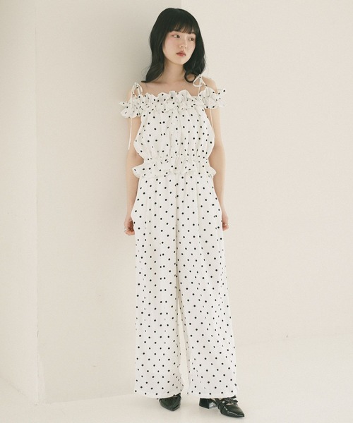 Heather(ヘザー)の「2WAYフリルショルダーブラウス 814970(シャツ/ブラウス・レディース・ブラック系その他/ホワイト系その他・FREE)」の13枚目の写真