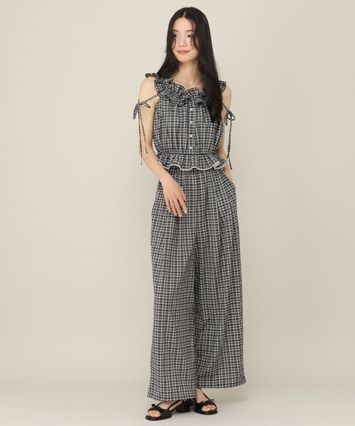 Heather(ヘザー)の「2WAYフリルショルダーブラウス 814970(シャツ/ブラウス・レディース・ブラック系その他/ホワイト系その他・FREE)」の18枚目の写真
