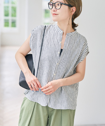 TICCA(ティッカ)の「TICCA / ティッカ リネンフレンチシャツ(シャツ/ブラウス)」