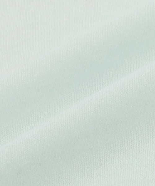 ADAM ET ROPE'（アダムエロペ）の「【WEB限定】リネンmixバイカラーシアーニットTシャツ（Tシャツ/カットソー・レディース・ダークパープル/サックスブルー/ブラック系その他・FREE）」の22枚目の写真
