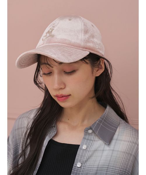 SNIDEL(スナイデル)の「【SNIDEL|NEW ERAR】SNロゴCAP(キャップ・レディース・アイボリー/ミント/ネイビー/ピンクベージュ・F)」の4枚目の写真