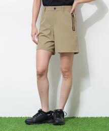 【PING APPAREL】ストレッチ冷感ショートパンツ ＜GOLD＞ (LADIES)