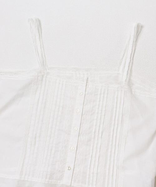 URBAN RESEARCH(アーバンリサーチ)の「Picchi Nia FEATHER WHITE(キャミソール・レディース・ホワイト・FREE)」の9枚目の写真