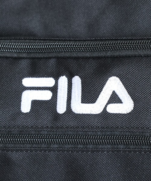 FILA(フィラ)の「FILA センターロゴトラベルボストンバッグ(ボストンバッグ・メンズ・ブラック×ホワイト/ブラック×グリーン・FREE)」の17枚目の写真