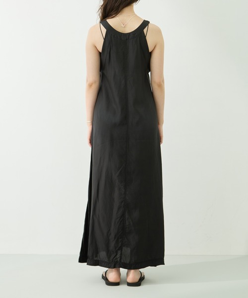 INSCRIRE（アンスクリア）の「[INSCRIRE/アンスクリア]Cupro Sleeveless Dress（ワンピース・レディース・ホワイト/ブラック・36）」の12枚目の写真