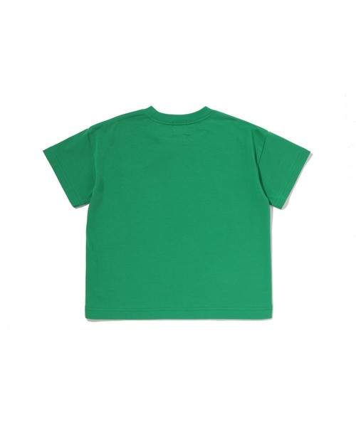 A BATHING APE（アベイシングエイプ）の「BABY MILO MEAT RELAXED FIT TEE（Tシャツ/カットソー・キッズ・グリーン・110/130/140/100）」の2枚目の写真