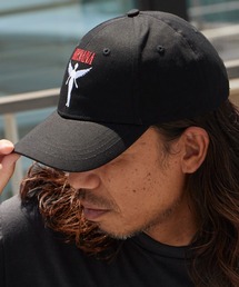 NIRVANA（ニルヴァーナ）の「Nirvana/ニルヴァーナ  Unisex Baseball Cap: Angelic(Black) ニルヴァーナ バンド カーブバイザー 6Pキャップ メンズ 2026年 夏 夏服（キャップ）」