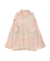 CURRENTAGE（カレンテージ）の「Pink camouflage field jacket（MENS）（ブルゾン）」