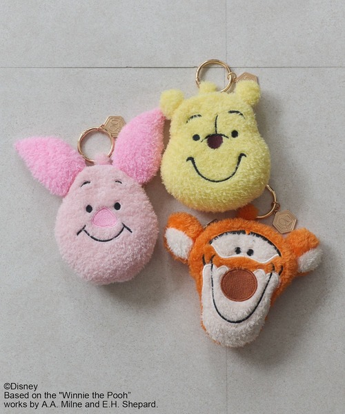 Green Parks(グリーンパークス)の「Winnie the Pooh/ポーチ付きエコバッグ(エコバッグ/サブバッグ・レディース・イエロー/ピンク/オレンジ・FREE)」の5枚目の写真