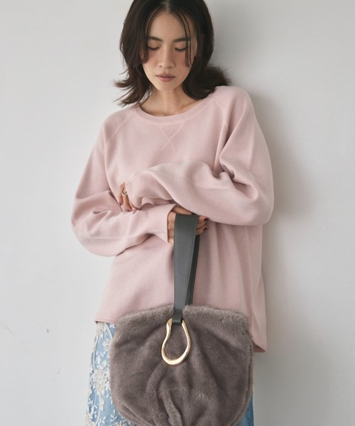 LE VERNIS(ル・ベルニ)の「Moss orb bag(ハンドバッグ・レディース・グレー/カーキ・FREE)」の8枚目の写真