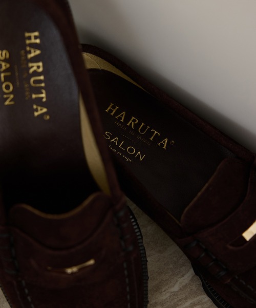 HARUTA(ハルタ)の「【HARUTA(ハルタ) for SALON】別注チャームローファー(ローファー・レディース・ブラウン系その他2/ブラウン/ブラック/ブラウン系その他・25.5/25/22.5/24.5/23.5)」の18枚目の写真