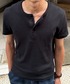 SINSS（シンス）の「Compact rib henley HS T-shirt / コンパクトリブヘンリーショートスリーブTシャツ（Tシャツ/カットソー・MEDIUM）」