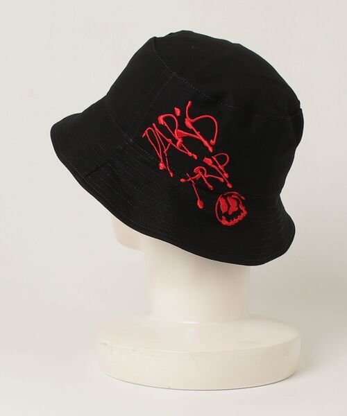 Y-3(ワイスリー)の「Y-3 CHITO GRAPHIC BUCKET HAT(ハット・メンズ・ブラック・MEDIUM/LARGE/SMALL)」の3枚目の写真