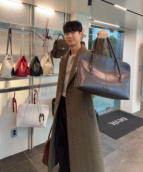DENU（デヌ）の「[アウトレット]NOA BAG [ブラウンシルバー]（ショルダーバッグ・レディース・その他・FREE）」の9枚目の写真