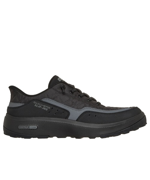 SKECHERS(スケッチャーズ)の「ハンズフリー スリップインズ リラックスドフィット:アーバン エクスプローラー - コージーフィット(スニーカー・メンズ・ブラックミックス/カーキブラウン・25.5cm/26cm/26.5cm/27cm)」の4枚目の写真