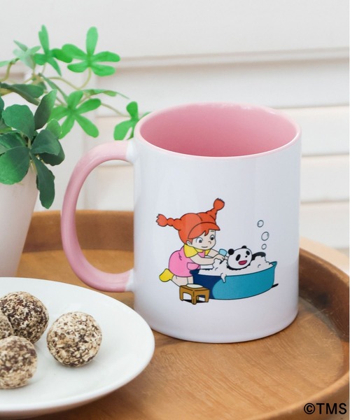BAYFLOW（ベイフロー）の「【パンダコパンダ】カラーマグカップ（WEB限定）（グラス/マグカップ/タンブラー・レディース・ブルー/ピンク/ブラック/グリーン・0）」の4枚目の写真
